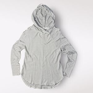 Daily Ritual Anthropologie Black and White Pullover Hoodie Size S